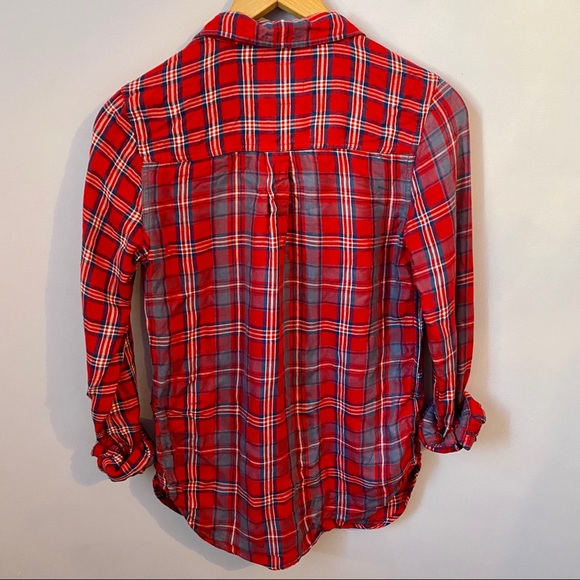 ABERCROMBIE & FITCH plaid button up - Picture 2 of 3
